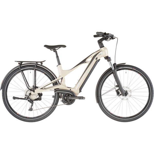 Bianchi E-Vertic T-Type Step-Through Deore Donna, beige - Image 2